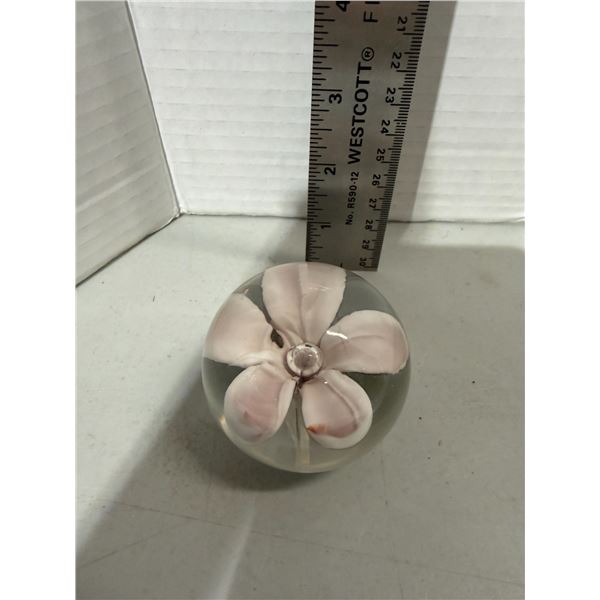 Flower  paper weight