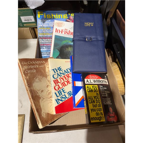 Assorted books, Vintage, the Canadian mother and child and other