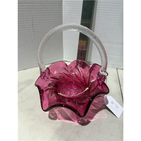 Chalet basket rose color