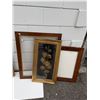 Image 1 : 3 antique frames assorted sizes