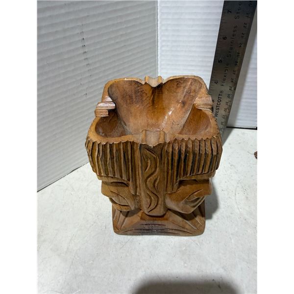 Carved ashtray