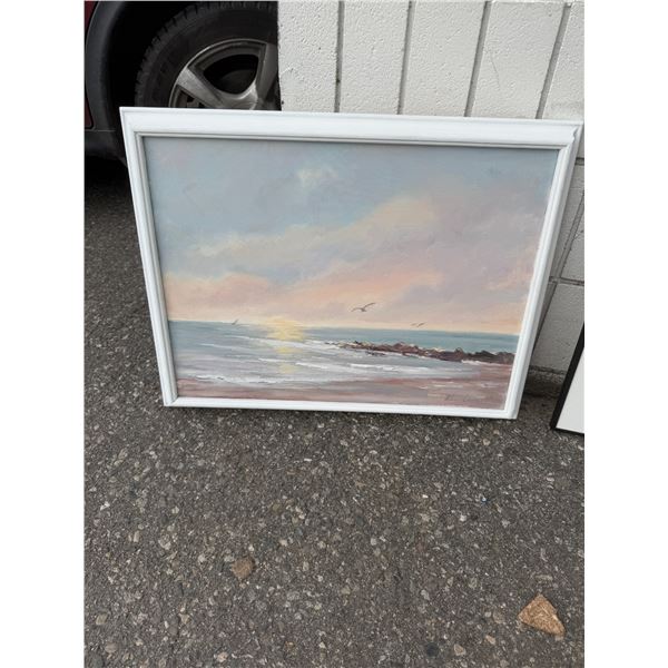 Evening flight NAPLES Beach, Florida oil Alice Russell