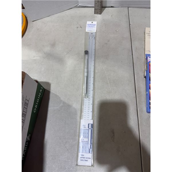 Compass ruler