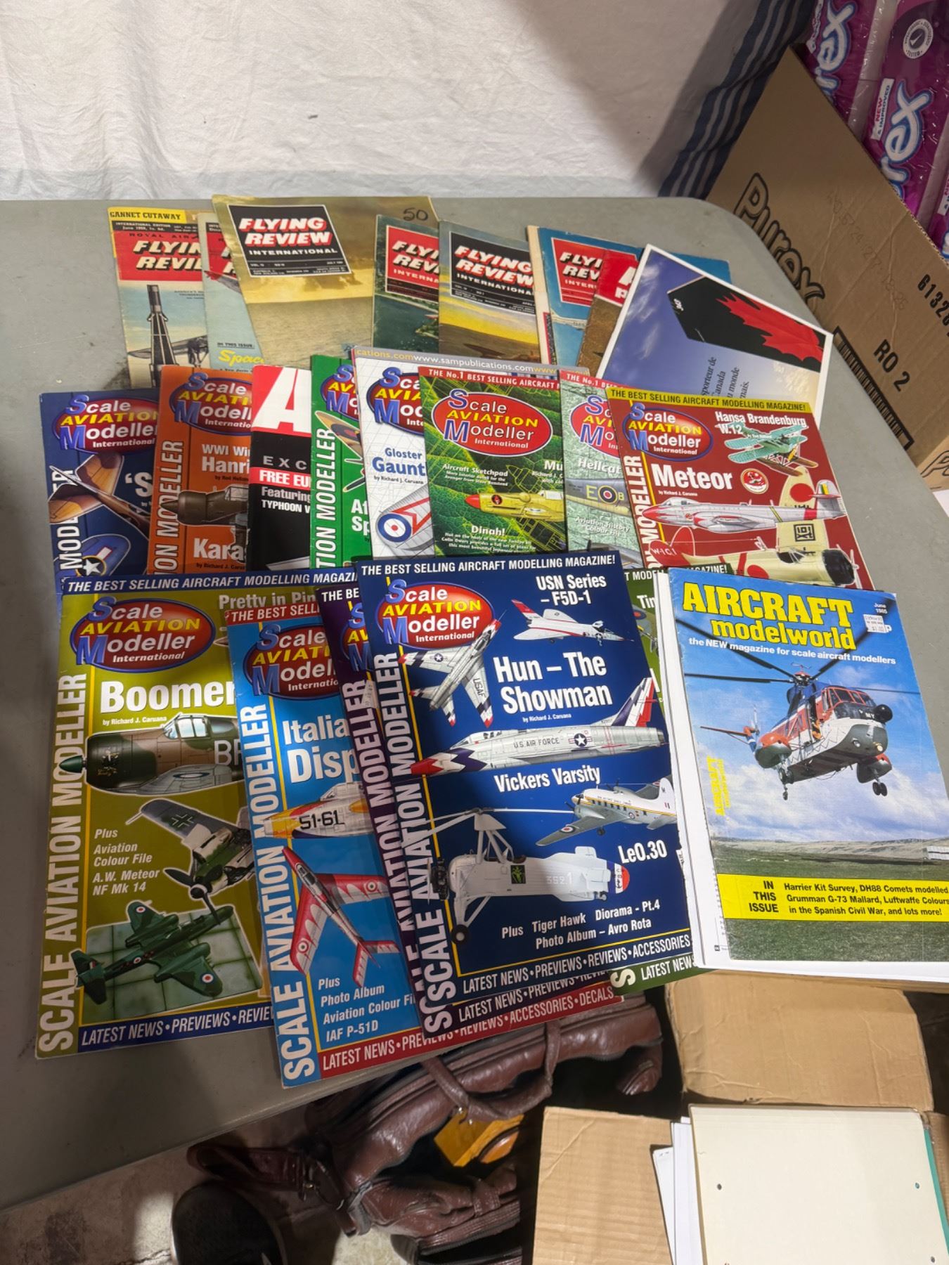 Model magazines, and flying review international mag