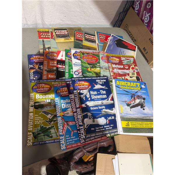 Model magazines, and flying review international mag