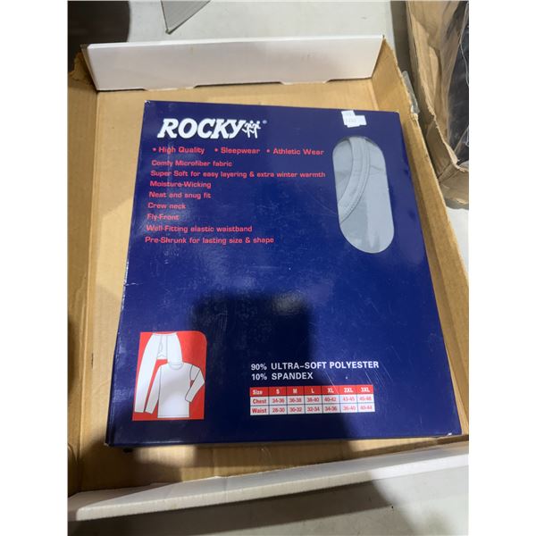 Men's thermal fleece two XL