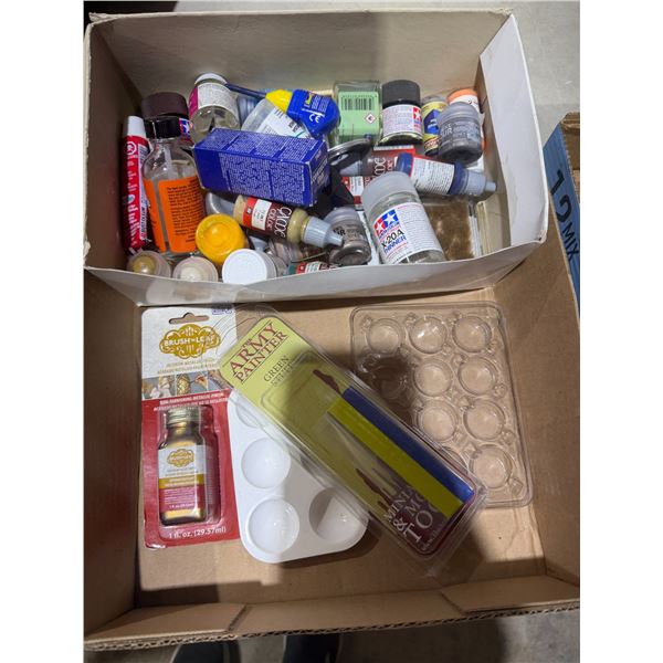 Crafting paints, etc.