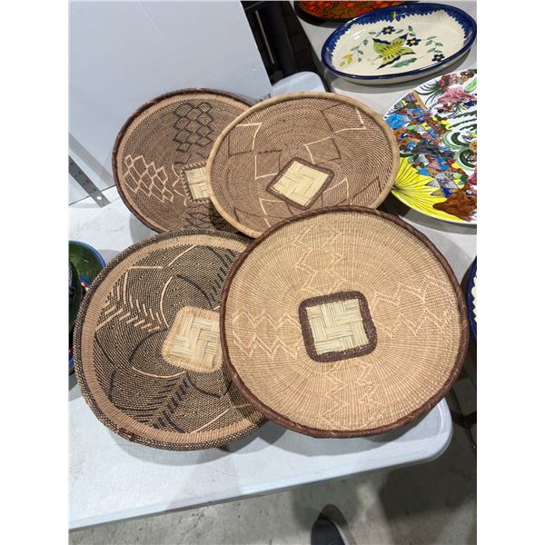 Weaved baskets