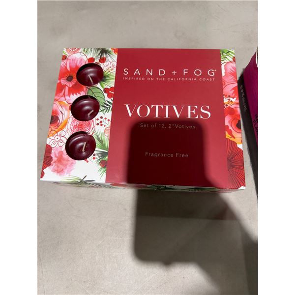 Sand and fog votives