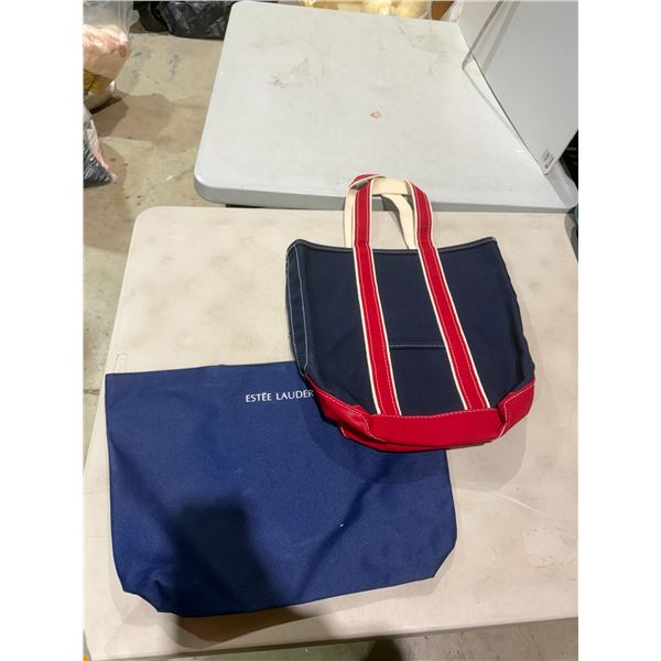 L.L. Bean boat and tote  bag and eater launder bag