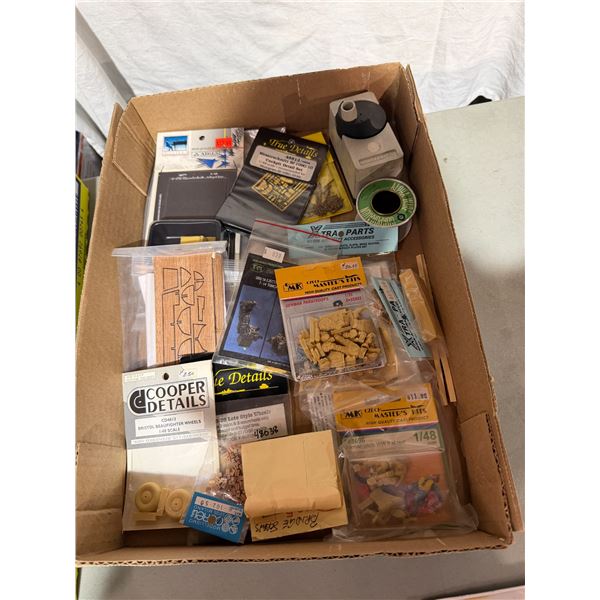 Masters kits, copper detail details and other modeling accessories