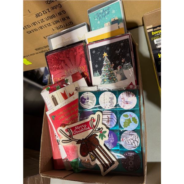 Greeting cards and tags and patch