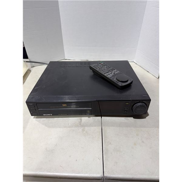 Sony VHS player