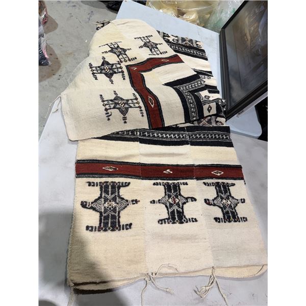 antique African Fulani blanket, also known as a Khasa, traditionally handmade in Mali from hand-spun