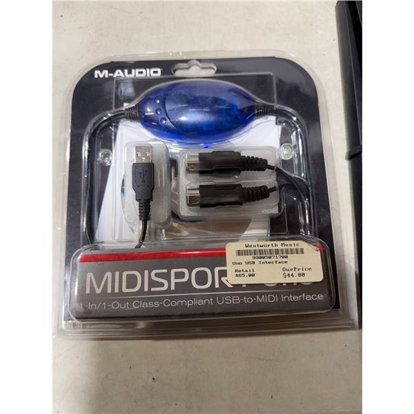 M – audio Uno USB interface