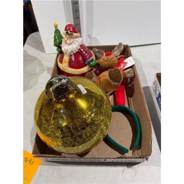 Last Christmas ornament and other Christmas ornaments