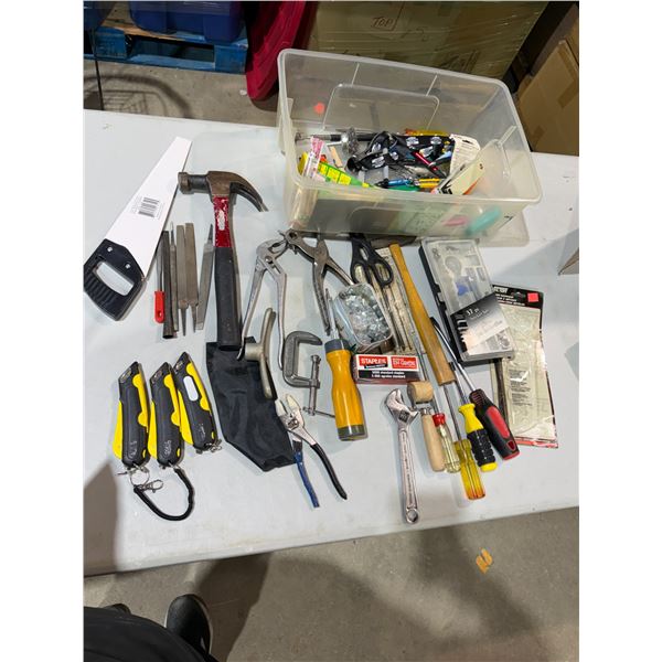 Assorted tools