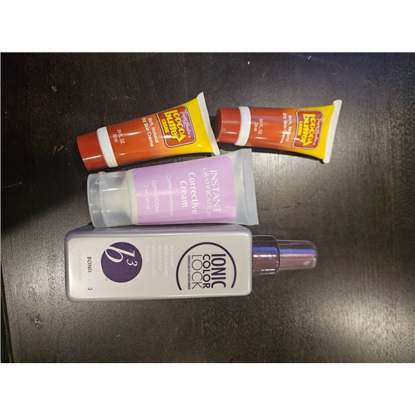 Assorted hair care and lotions