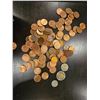Image 1 : Assorted pennies and coins
