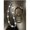Image 1 : necklace and bracelets