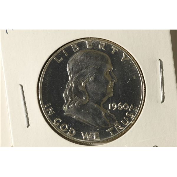 1960 PROOF SILVER FRANKLIN HALF DOLLAR