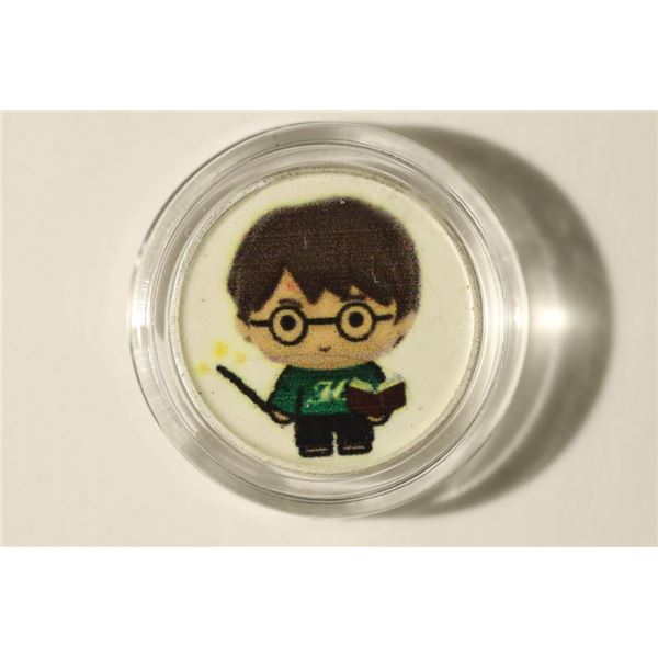 1 GRAM .999 FINE SILVER COLORIZED HARRY POTTER