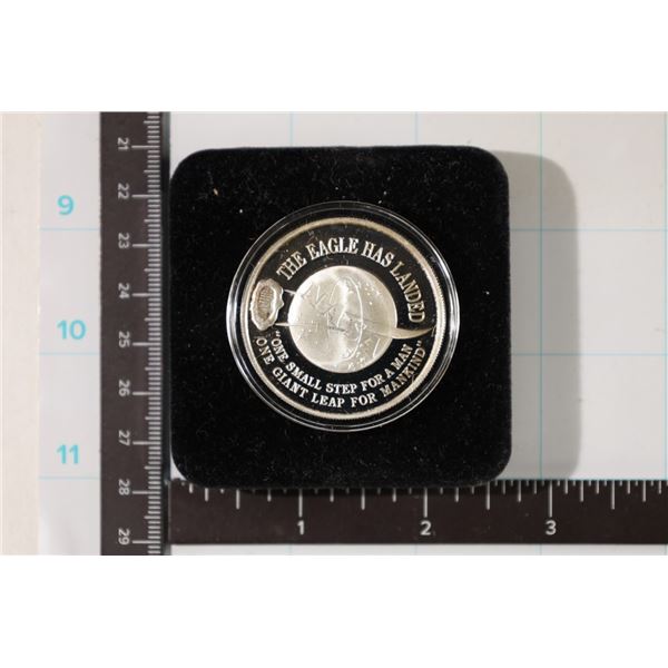 25.1 GRAMS PROOF .999  SILVER NASA APOLLO 11 ROUND