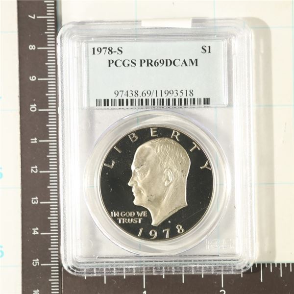 1978-S IKE DOLLAR PCGS PR 69 DCAM