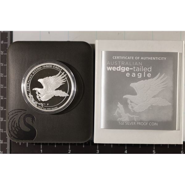 2014-P AUSTRALIA WEDGE-TAILED EAGLE SILVER DOLLAR