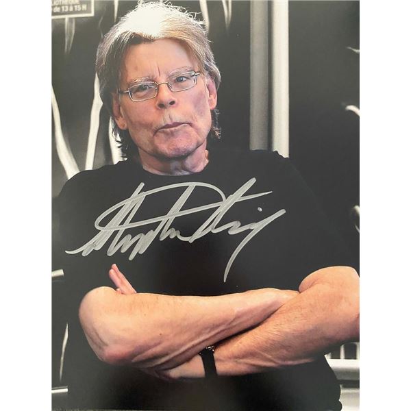 Best selling author Stephen King signed photo
