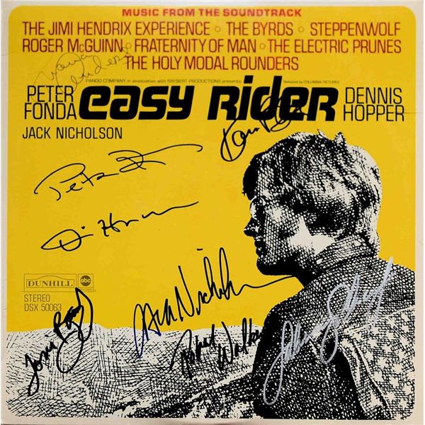 Easy Rider signed Original Motion Picture Soundtrack album