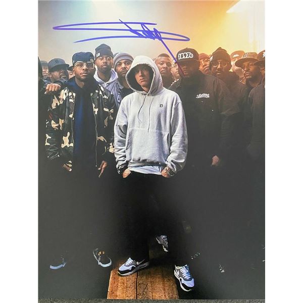 Rapper Eminem signed photo