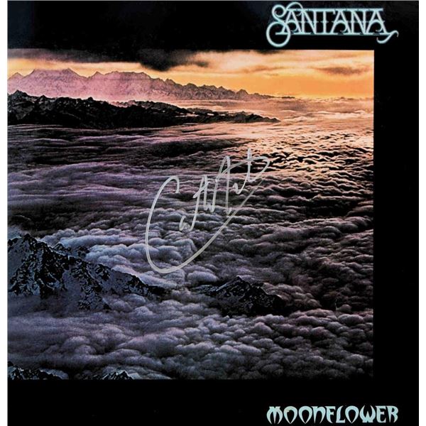 Santana Signed Moonflower Album