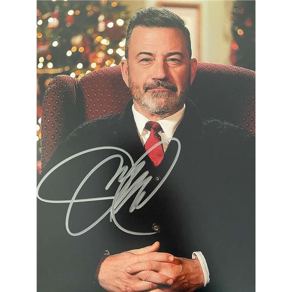 Late Night TV Host Jimmy Kimmel signed photo