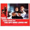 Image 1 : James Bond Roger Moore & Richard Kiel signed lobby card.