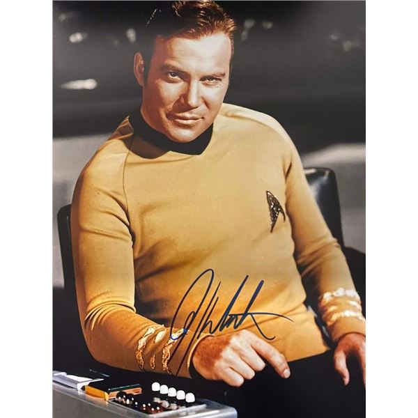 Star Trek William Shatner signed photo
