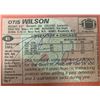 Image 1 : Chicago Bears Otis Wilson 1983 Topps #41 signed trading card