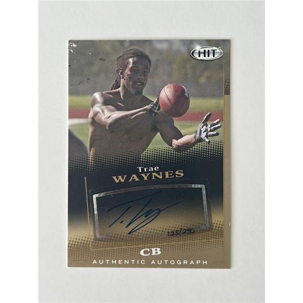 Minnesota Vikings Trae Waynes signed autographed card