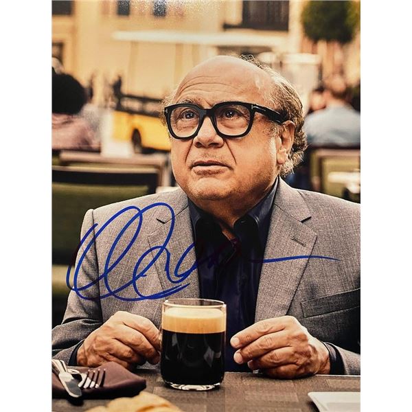 Danny DeVito Nespresso commercial signed photo