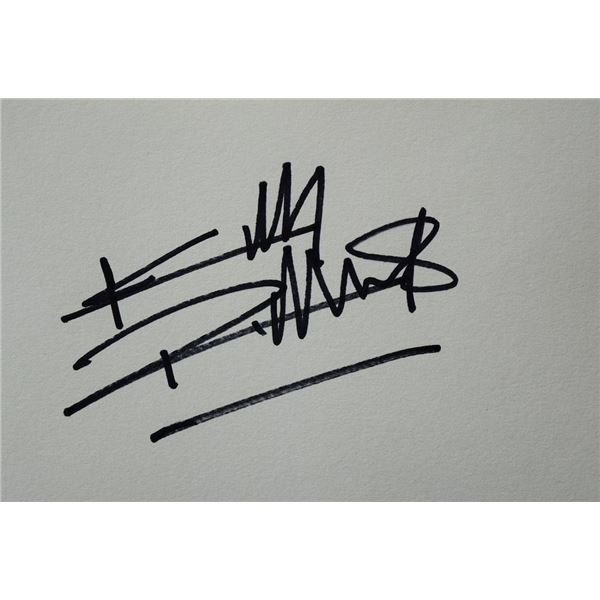 The Rolling Stones Keith Richards signature slip
