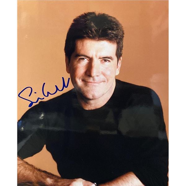 American Idol Judge Simon Cowell Signed Photo