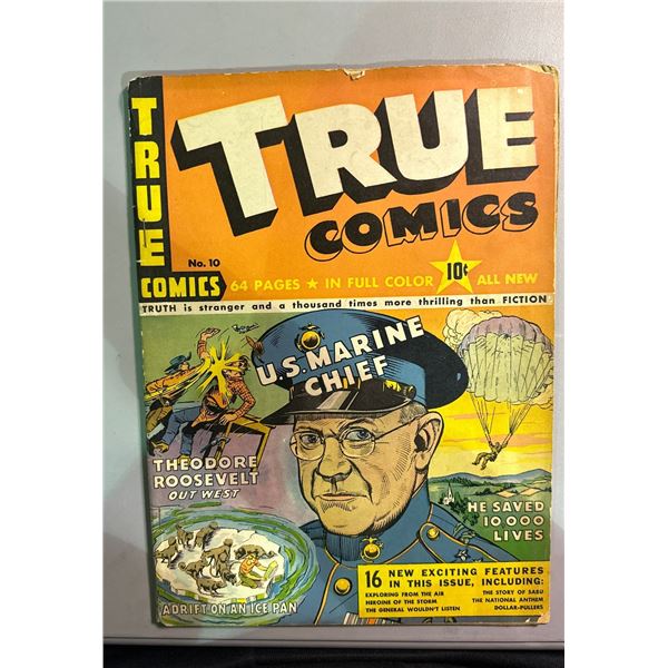 True Comics No. 10 (Mar 1942, Parents' Magazine Press) Theodore Roosevelt