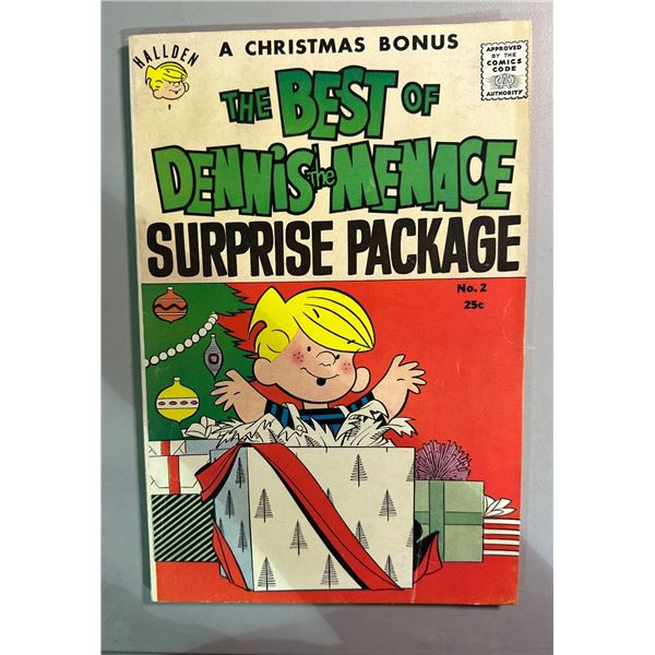 The Best Of Dennis The Menace #2 - Surprise Package! (Hallden, 1955) Comic