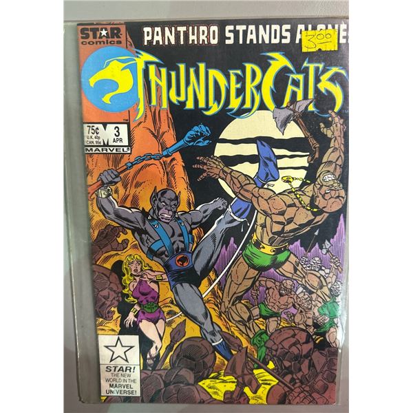Thundercats #3 (Marvel/Star, 1986) Panthro Stands Alone! Vintage Comic