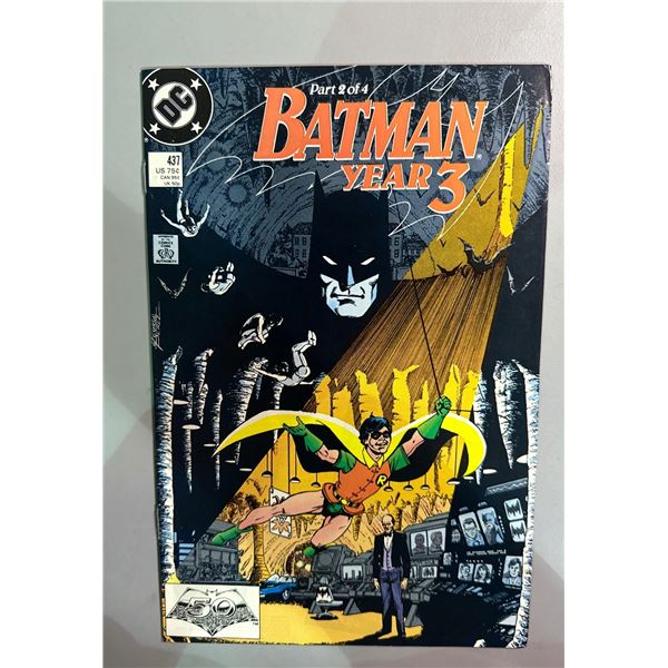 Batman #437 (1989) DC Comics - Year 3 Part 2 - Origin of Robin Retold