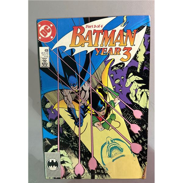 Batman #438 (DC Comics, 1989) Year 3 Part 3 of 4 - Copper Age