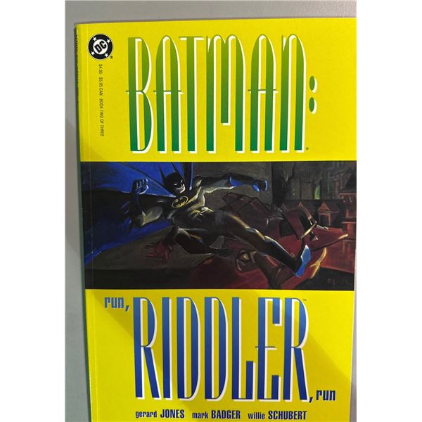 Batman: Run, Riddler, Run #2 (DC Comics, 1992) Prestige Format