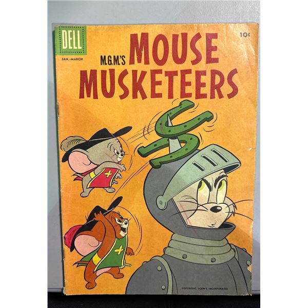Dell Four Color #11 M.G.M.'s Mouse Musketeers Comic Book (1957)