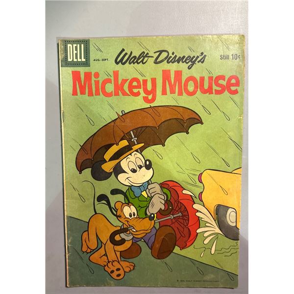 1959 Dell Walt Disney's Mickey Mouse Comic Book #67 Aug-Sept