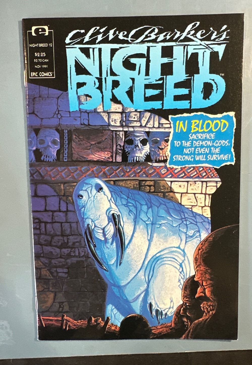 Clive Barker's Night Breed #12 (Epic Comics, 1991) Comic Book